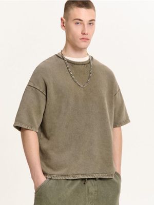 T-shirt męski na wiosnę ze sklepu: Cropp w kategorii: T-shirty męskie - zdjęcie 4198BBB-532-6969_757HX-08X