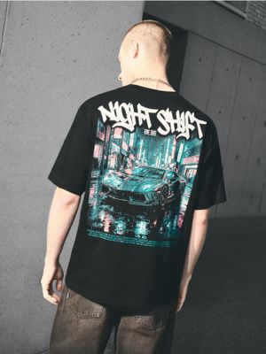 T-shirt męski młodzieżowy ze sklepu: Cropp w kategorii: T-shirty męskie - zdjęcie 4198BBB-532-6969_761FN-99X