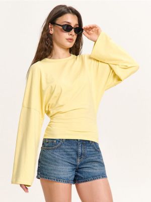 Bluzka damska ze sklepu: Cropp w kategorii: Bluzki damskie - zdjęcie 4198BBB-532-6969_767FL-10X