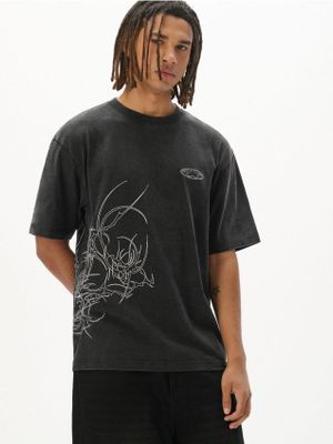 T-shirt męski na wiosnę ze sklepu: Cropp w kategorii: T-shirty męskie - zdjęcie 4198BBB-532-6969_771DE-99X
