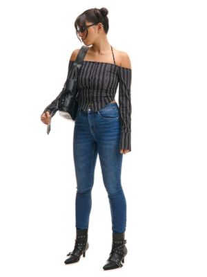 Jeansy damskie ze sklepu: Cropp w kategorii: Jeansy damskie - zdjęcie 4198BBB-532-6969_771FK-59J