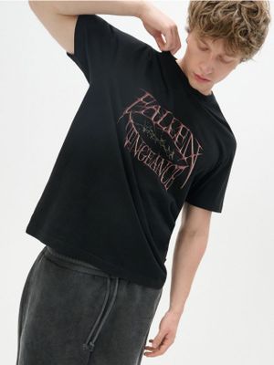 T-shirt męski młodzieżowy ze sklepu: Cropp w kategorii: T-shirty męskie - zdjęcie 4198BBB-532-6969_772HY-99X