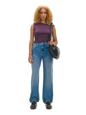 Jeansy damskie na wiosnę casualowe ze sklepu: Cropp w kategorii: Jeansy damskie - zdjęcie 4198BBB-532-6969_7755W-55J