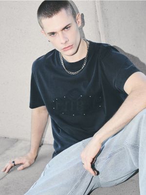 T-shirt męski casual na wiosnę ze sklepu: Cropp w kategorii: T-shirty męskie - zdjęcie 4198BBB-532-6969_777HY-90X
