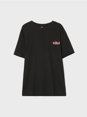 T-shirt męski młodzieżowy ze sklepu: Cropp w kategorii: T-shirty męskie - zdjęcie 4198BBB-532-6969_781HY-99X