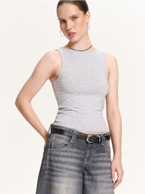 Bluzka damska casual letnia ze sklepu: Cropp w kategorii: Bluzki damskie - zdjęcie 4198BBB-532-6969_782FL-09M