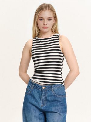 Bluzka damska letnia ze sklepu: Cropp w kategorii: Bluzki damskie - zdjęcie 4198BBB-532-6969_782FL-90X