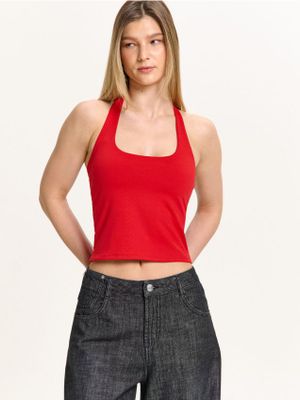 Bluzka damska casual ze sklepu: Cropp w kategorii: Bluzki damskie - zdjęcie 4198BBB-532-6969_785FL-33X