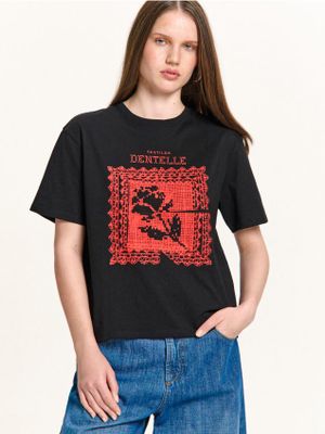Bluzka damska wiosenna ze sklepu: Cropp w kategorii: Bluzki damskie - zdjęcie 4198BBB-532-6969_792FL-99X