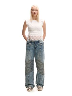 Jeansy damskie casualowe ze sklepu: Cropp w kategorii: Jeansy damskie - zdjęcie 4198BBB-532-6969_795CT-50M