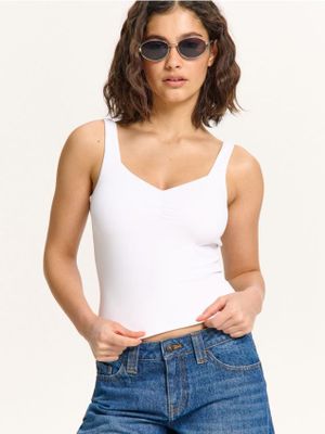 Bluzka damska na lato ze sklepu: Cropp w kategorii: Bluzki damskie - zdjęcie 4198BBB-532-6969_795FL-00X