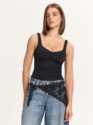 Bluzka damska ze sklepu: Cropp w kategorii: Bluzki damskie - zdjęcie 4198BBB-532-6969_795FL-99X
