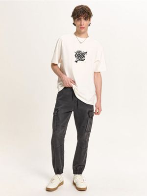 Jeansy męskie casual ze sklepu: Cropp w kategorii: Jeansy męskie - zdjęcie 4198BBB-532-6969_796FO-90J