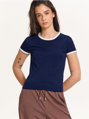 Bluzka damska wiosenna ze sklepu: Cropp w kategorii: Bluzki damskie - zdjęcie 4198BBB-532-6969_799FL-59X
