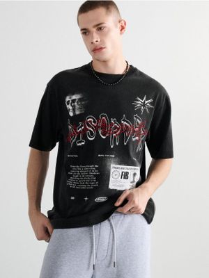 T-shirt męski młodzieżowy ze sklepu: Cropp w kategorii: T-shirty męskie