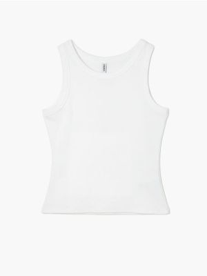 Bluzka damska ze sklepu: Cropp w kategorii: Bluzki damskie - zdjęcie 4198BBB-532-6969_807FL-00X