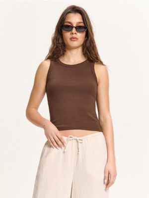 Bluzka damska casual na lato ze sklepu: Cropp w kategorii: Bluzki damskie - zdjęcie 4198BBB-532-6969_807FL-88X