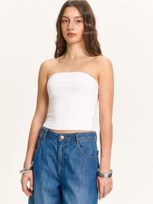 Bluzka damska letnia ze sklepu: Cropp w kategorii: Bluzki damskie - zdjęcie 4198BBB-532-6969_809FL-00X