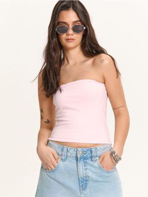 Bluzka damska casual na lato ze sklepu: Cropp w kategorii: Bluzki damskie - zdjęcie 4198BBB-532-6969_809FL-03X