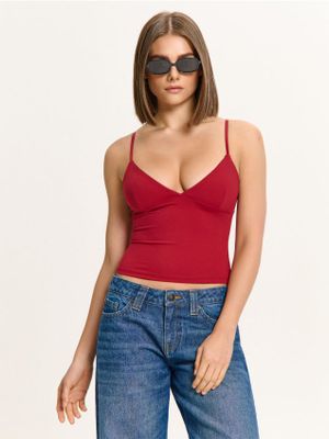 Bluzka damska na lato ze sklepu: Cropp w kategorii: Bluzki damskie - zdjęcie 4198BBB-532-6969_811FL-83X