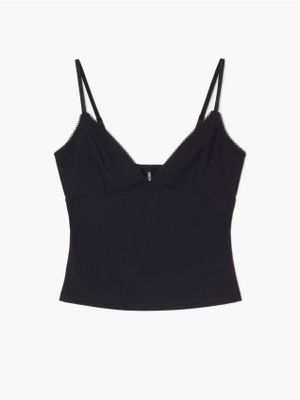 Bluzka damska casualowa ze sklepu: Cropp w kategorii: Bluzki damskie - zdjęcie 4198BBB-532-6969_811FL-99X