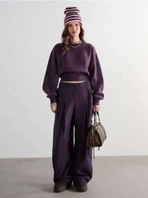 Spodnie damskie casual ze sklepu: Cropp w kategorii: Spodnie damskie