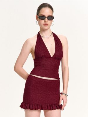 Bluzka damska ze sklepu: Cropp w kategorii: Bluzki damskie - zdjęcie 4198BBB-532-6969_815FL-83X