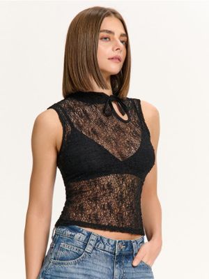 Bluzka damska na lato ze sklepu: Cropp w kategorii: Bluzki damskie - zdjęcie 4198BBB-532-6969_816FL-99X