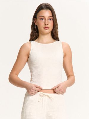 Bluzka damska na lato ze sklepu: Cropp w kategorii: Bluzki damskie - zdjęcie 4198BBB-532-6969_817FL-01X