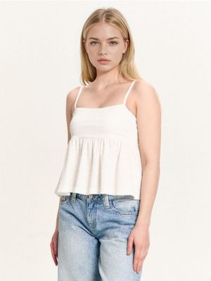 Bluzka damska ze sklepu: Cropp w kategorii: Bluzki damskie - zdjęcie 4198BBB-532-6969_820FL-00X