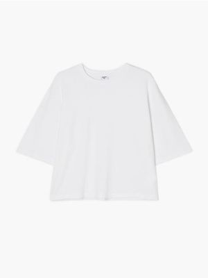 Bluzka damska casual ze sklepu: Cropp w kategorii: Bluzki damskie - zdjęcie 4198BBB-532-6969_824FL-00X