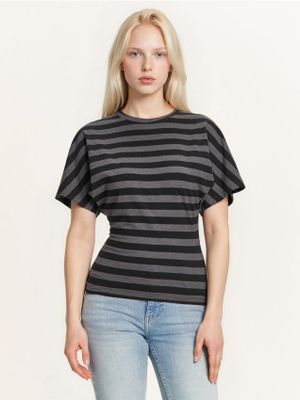 Bluzka damska casual ze sklepu: Cropp w kategorii: Bluzki damskie - zdjęcie 4198BBB-532-6969_829FL-90X