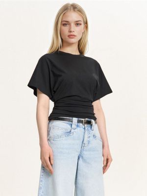 Bluzka damska na wiosnę ze sklepu: Cropp w kategorii: Bluzki damskie - zdjęcie 4198BBB-532-6969_829FL-99X