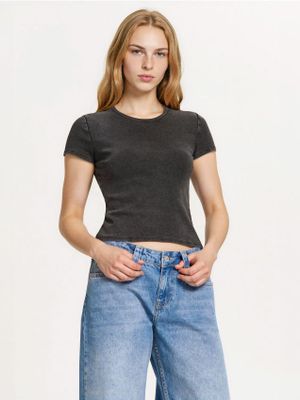 Bluzka damska wiosenna casualowa ze sklepu: Cropp w kategorii: Bluzki damskie - zdjęcie 4198BBB-532-6969_836FL-99X