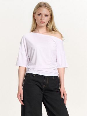 Bluzka damska casualowa wiosenna ze sklepu: Cropp w kategorii: Bluzki damskie - zdjęcie 4198BBB-532-6969_842FL-00X