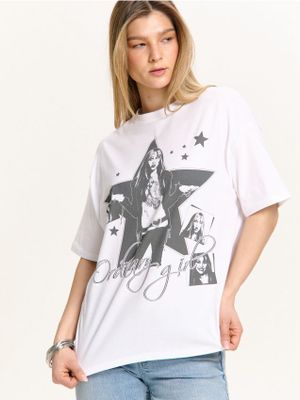 Bluzka damska ze sklepu: Cropp w kategorii: Bluzki damskie - zdjęcie 4198BBB-532-6969_845FL-00X