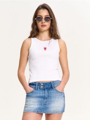 Bluzka damska ze sklepu: Cropp w kategorii: Bluzki damskie - zdjęcie 4198BBB-532-6969_852FL-00X