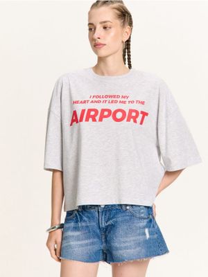 Bluzka damska ze sklepu: Cropp w kategorii: Bluzki damskie - zdjęcie 4198BBB-532-6969_857FL-09M
