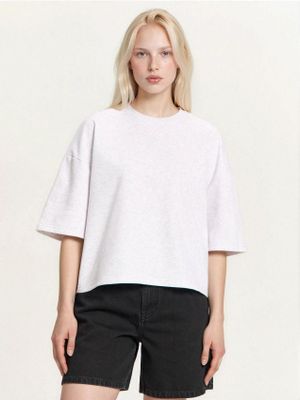 Bluzka damska na wiosnę ze sklepu: Cropp w kategorii: Bluzki damskie - zdjęcie 4198BBB-532-6969_866FL-09M