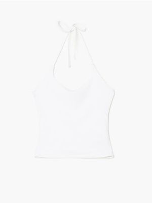 Bluzka damska ze sklepu: Cropp w kategorii: Bluzki damskie - zdjęcie 4198BBB-532-6969_868FL-00X