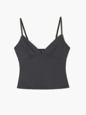Bluzka damska na lato casual ze sklepu: Cropp w kategorii: Bluzki damskie - zdjęcie 4198BBB-532-6969_874FL-90X