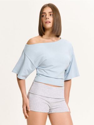 Bluzka damska na wiosnę casualowa ze sklepu: Cropp w kategorii: Bluzki damskie - zdjęcie 4198BBB-532-6969_878CU-05X