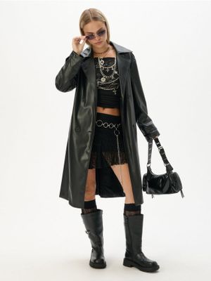 Płaszcz damski ze sklepu: Cropp w kategorii: Płaszcze damskie - zdjęcie 4198BBB-532-6969_883JZ-99X