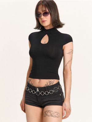 Bluzka damska wiosenna ze sklepu: Cropp w kategorii: Bluzki damskie - zdjęcie 4198BBB-532-6969_884CU-99X