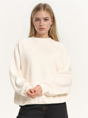 Bluza damska w stylu młodzieżowym ze sklepu: Cropp w kategorii: Bluzy damskie - zdjęcie 4198BBB-532-6969_912HW-01X