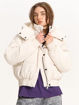 Kurtka damska casual ze sklepu: Cropp w kategorii: Kurtki damskie - zdjęcie 4198BBB-532-6969_918HW-02X