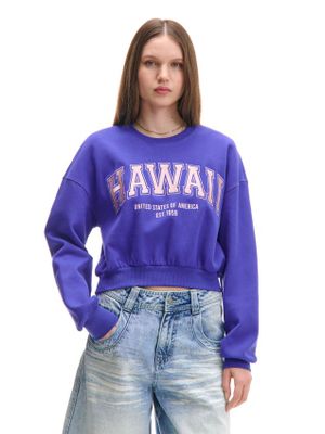 Bluza damska w stylu młodzieżowym ze sklepu: Cropp w kategorii: Bluzy damskie - zdjęcie 4198BBB-532-6969_919CT-59X