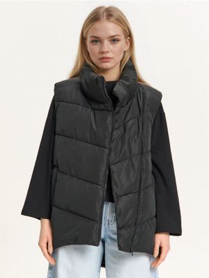 Kamizelka damska casual ze sklepu: Cropp w kategorii: Kamizelki damskie - zdjęcie 4198BBB-532-6969_920HW-99X