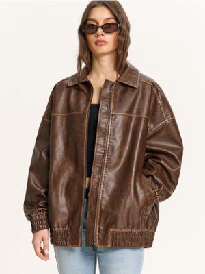 Kurtka damska casual ze sklepu: Cropp w kategorii: Kurtki damskie - zdjęcie 4198BBB-532-6969_930HW-84X