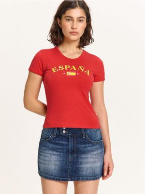 Bluzka damska młodzieżowa ze sklepu: Cropp w kategorii: Bluzki damskie - zdjęcie 4198BBB-532-6969_949FL-33X